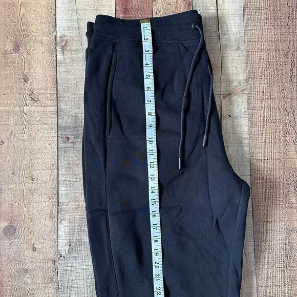 CSG Black cuff fleece pants with drawstring Women's 2XL - Picture 6 of 9